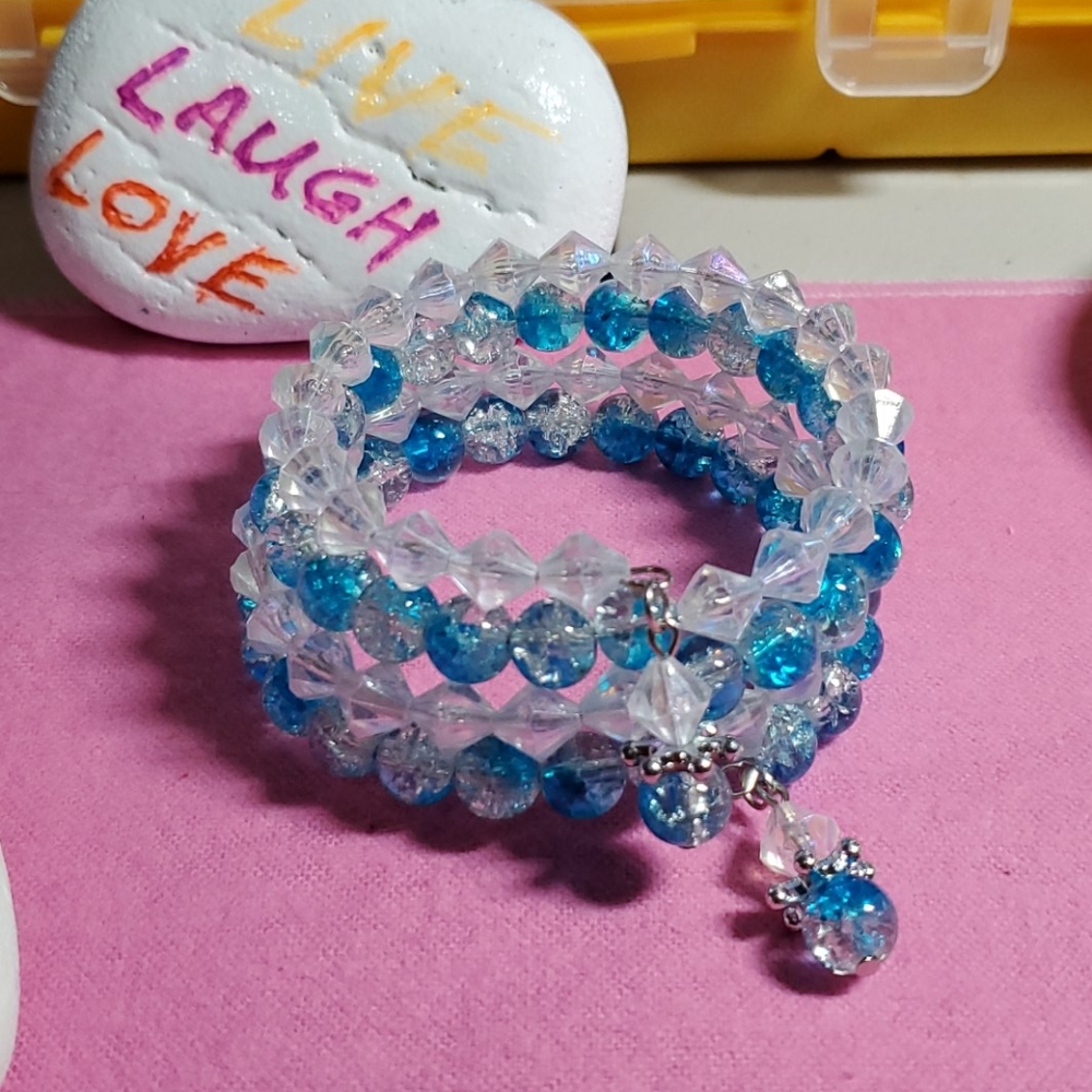 Memory wire bracelet-Handmade
